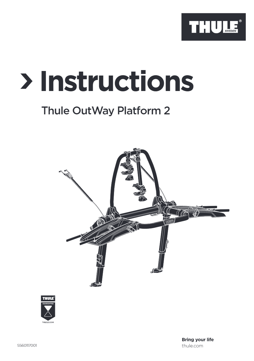 Thule OutWay Platform 2 Bike Rack 993